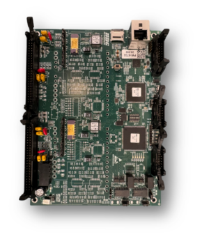 ethernet input & synchro output, gigabit, circuit card